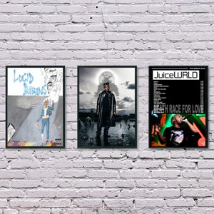 Juice Wrld Painting, Juice Wrld Wall Art, Unique Rapper Album Covers –  Imagine Through Passion Art Studio