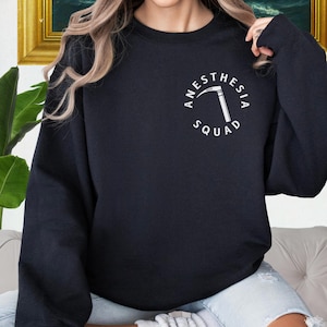 Anesthesia Squad, Funny Anesthesia, Anesthesia Sweatshirt, Nurse Anesthetist, Anesthesia t-shirt, Anesthesiologist Assistant,Anesthesia Gift