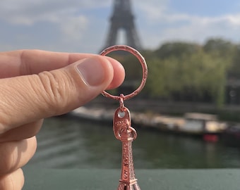 Set of 5 Eiffel Tower Keychains – Authentic Parisian Charm