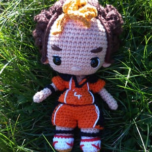 Nishinoya Yuu from Haikyuu crochet pattern