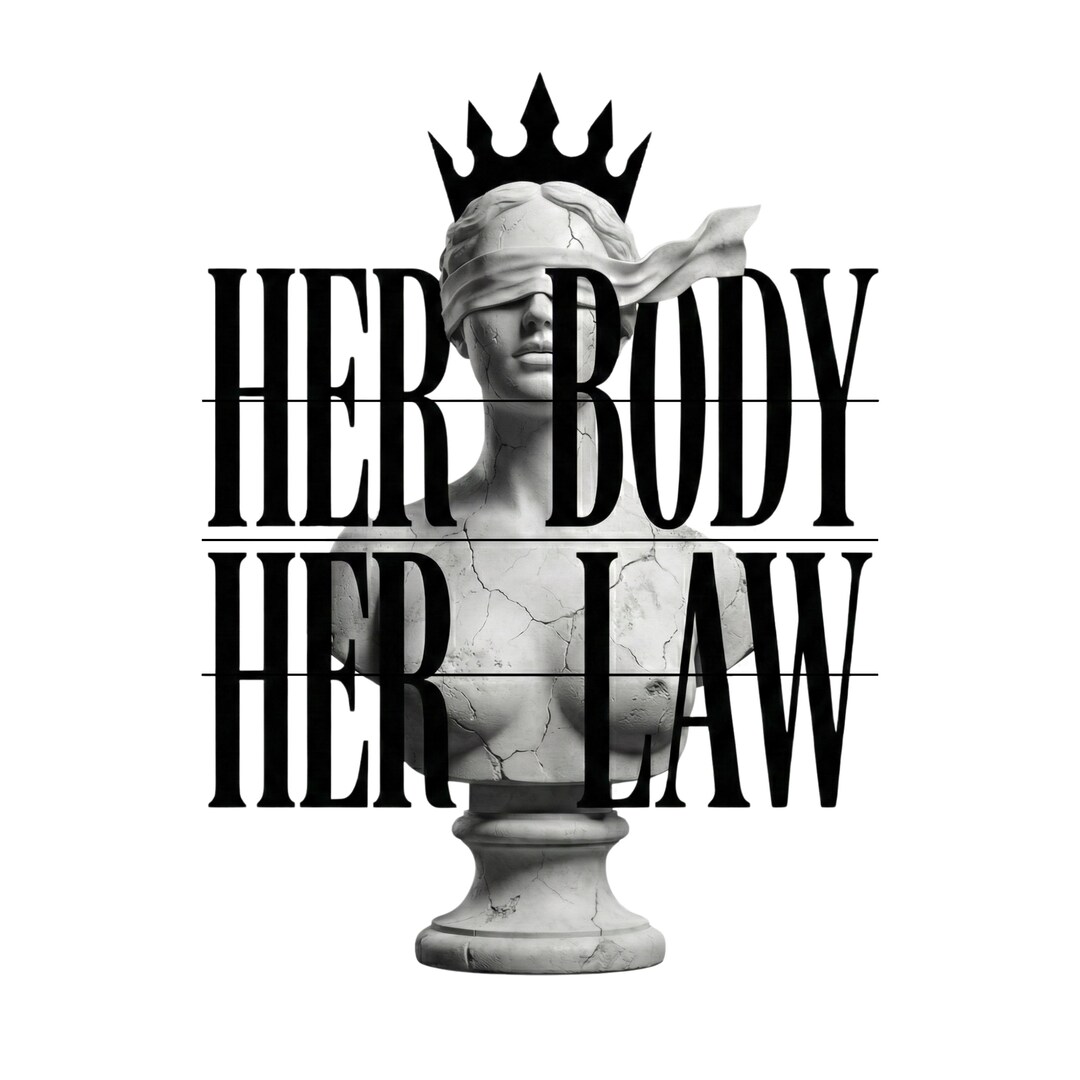 Ebody Rights Her Body Her Law Poster, Pro Choice Wall Art, Feminist Printable ...