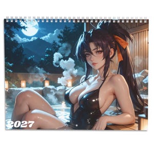 アニメ CALENDAR GIRL Anime Girl Calendar - Etsy