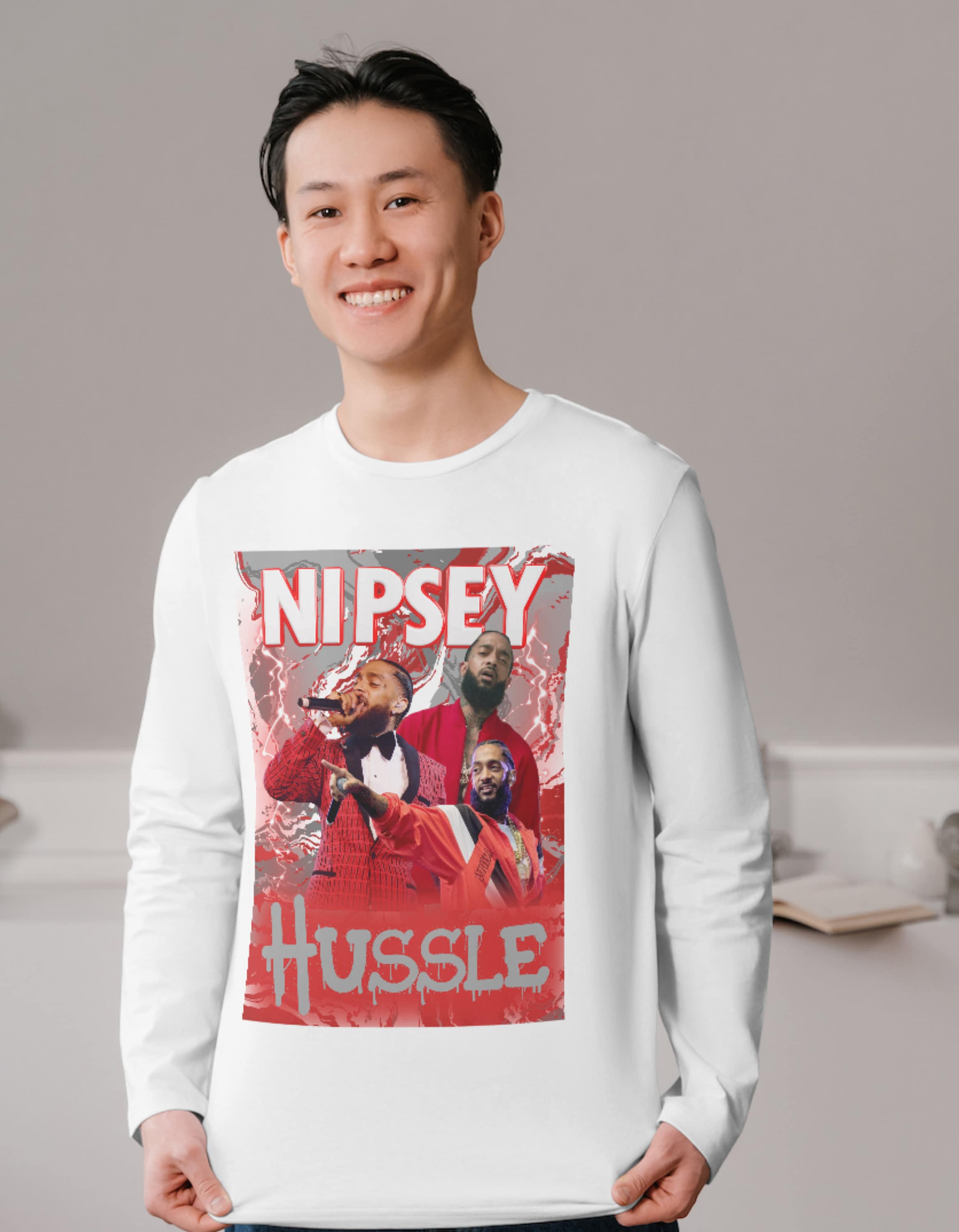 Nipsey Hussle Graphic Tee PNG Etsy