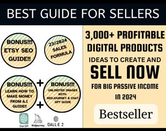 3000+ Digital Products Ideas To Create And Sell Today For Passive Income, 2023 Etsy Digital Downloads Small Business Ideas Bestsellers IDEAS