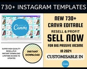 Ultimate Instagram Marketing Bundle: Step-by-Step Templates for Carousel Posts, Canva Design, and More!