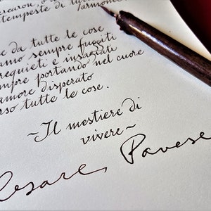 Carta manuscrita con sello de lacre, para aniversarios, cumpleaños, mensajes personales, cartas de amor, saludos.