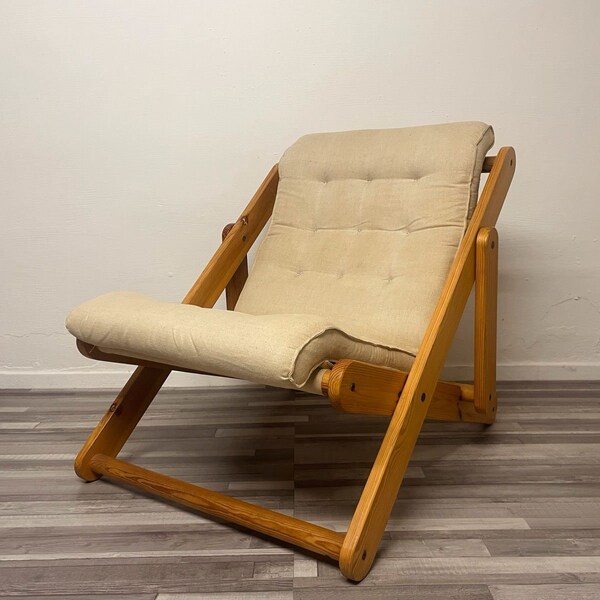 IKEA Kon Tiki folding armchair / 70s / Gillis Lundgren mid-century design vintage