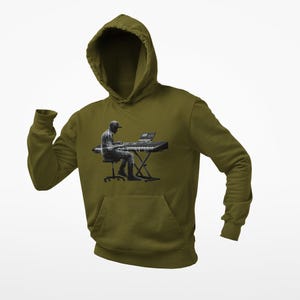 Keyboard Player/Piano Player/Keyboardist Hoodie - Musician Apparel for Passionate Musicians