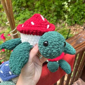 Mushroom Turtle Crochet Pattern