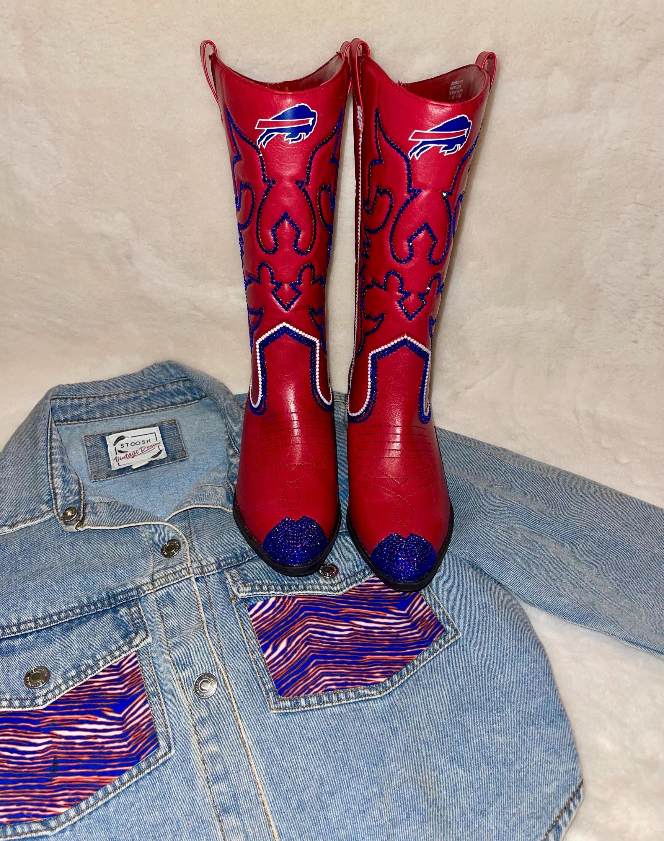 Buffalo Cowboy Boots - Etsy Buffalo Cowboy Boots - Etsy