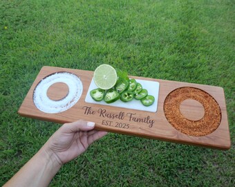 Margarita Salt Rimmer with Marble - Personalized Cocktail Rimmer