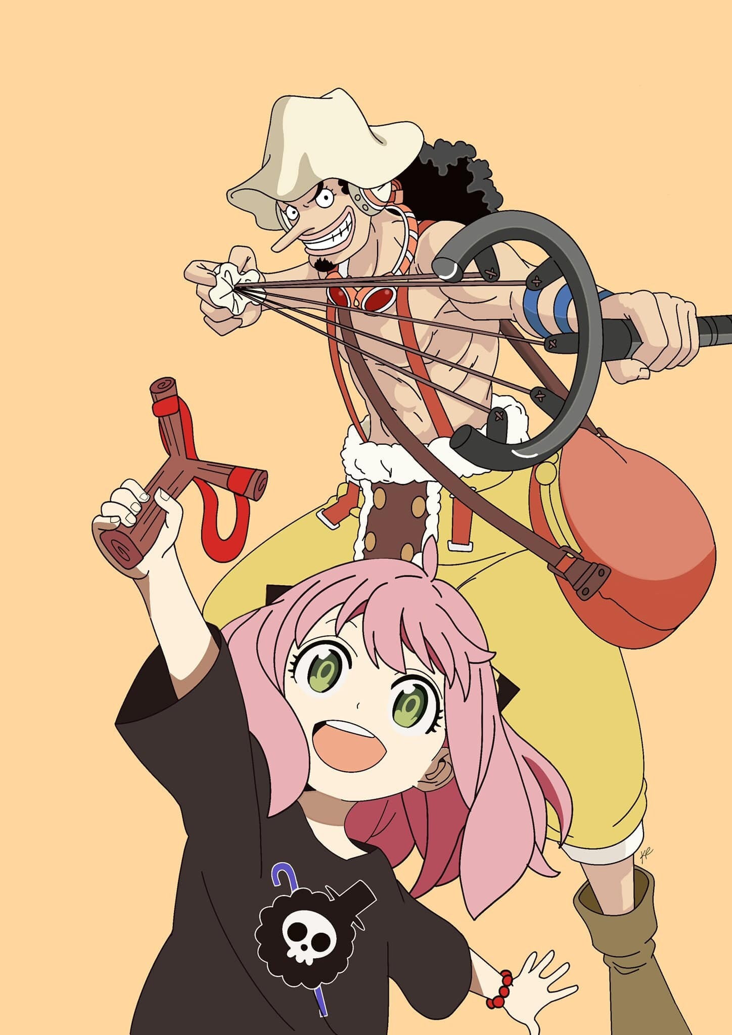 Spy X Family X One Piece, Spyxfamily, One Piece, Crunchyroll Anime, 5x7