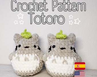 Totoro Amigurumi / Totoro Häkelanleitung / Spanisch & Englisch