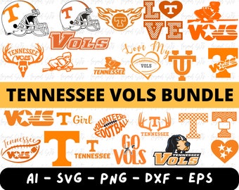 Volunteers SVG, Tennessee SVG, MegaBundle, Mascot, Team, Mom, Football, Game Day, Lips, PNG, Cricut, Layered, Printable, Instant Download