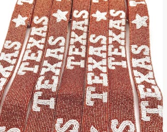 Texas Beaded Purse Strap | UT Austin Beaded Purse Strap