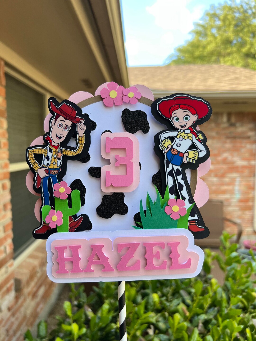 Toy Story Cake Topper Etsy