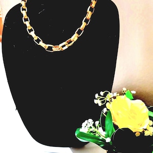 Ann Klein Gold Chain - Vintage Chic Glamour