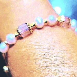 Zirconia & Pearl Bracelet - Simply Beautiful