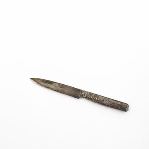 Vintage Table Knife Örebro Austria 16 cm Decorative Handle European Cutlery