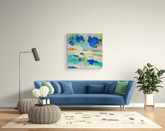 Original abstract acrylic painting