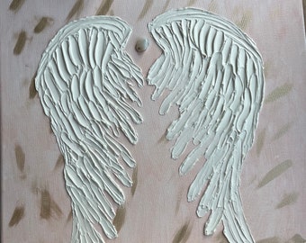 Peintures d'ailes d'ange faites à la main (grandes) L60 cmxH42 cm