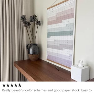 Kalenderposter 2026 | Maandagstart | Wandkalender, jaar in één oogopslag afbeelding 9