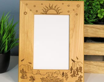 5x7 Southwest Picture Frame | Personalized Options