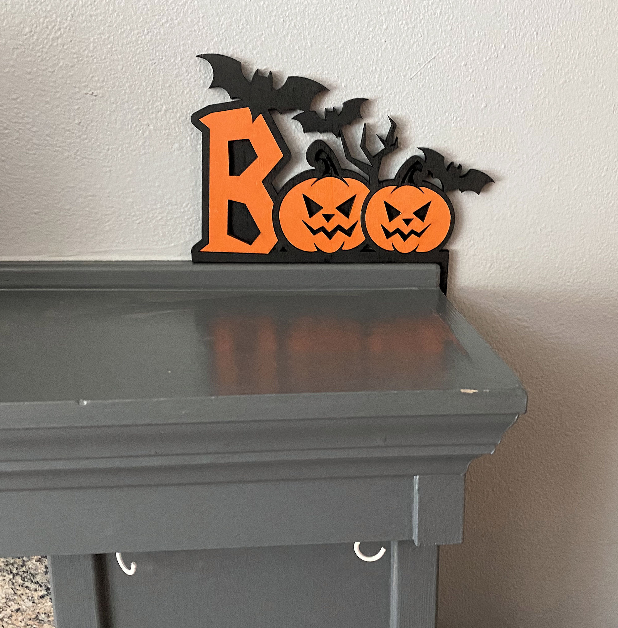 Halloween Door Corner BOO Right Side Only - Etsy