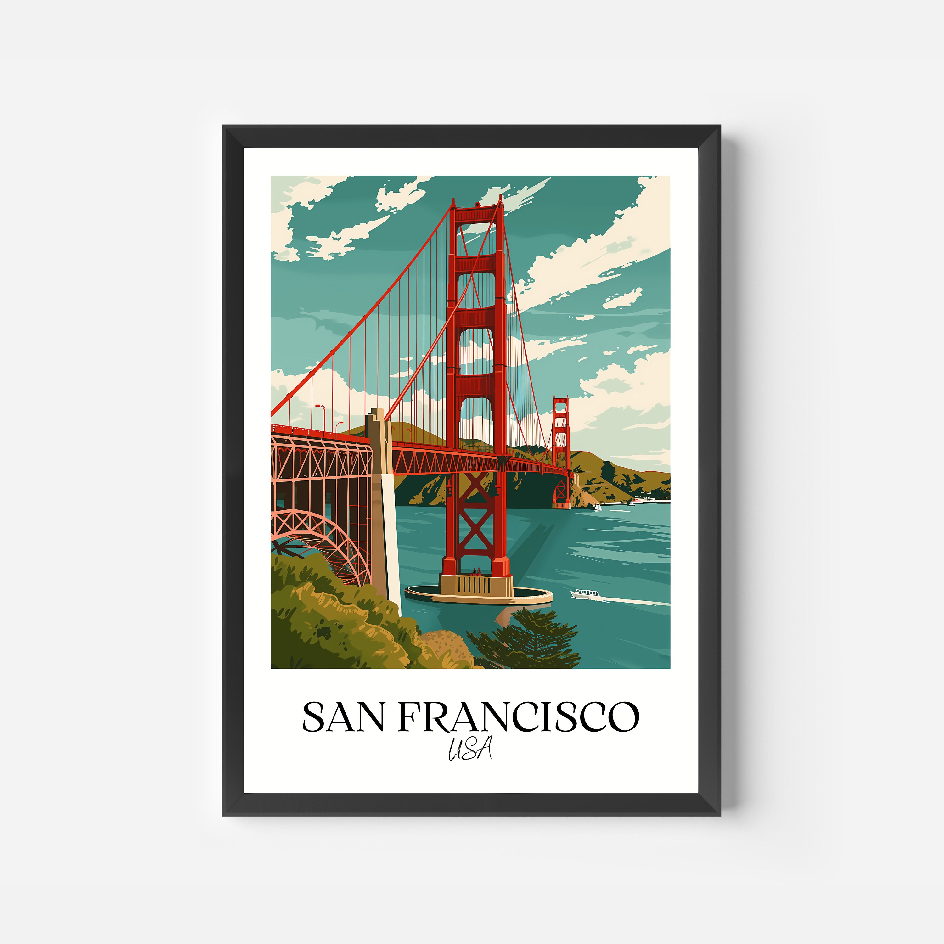 Póster personalizado 'San Francisco 40Doggos