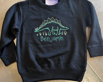 Dino Lover Sweatshirt: Custom Colors Available