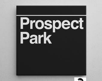 Prospect Park Subway Sign: Officially Licensed NYC Platform Art