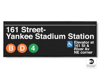 Grand Central 42nd Street Subway Sign: NYC Transit Art - Etsy