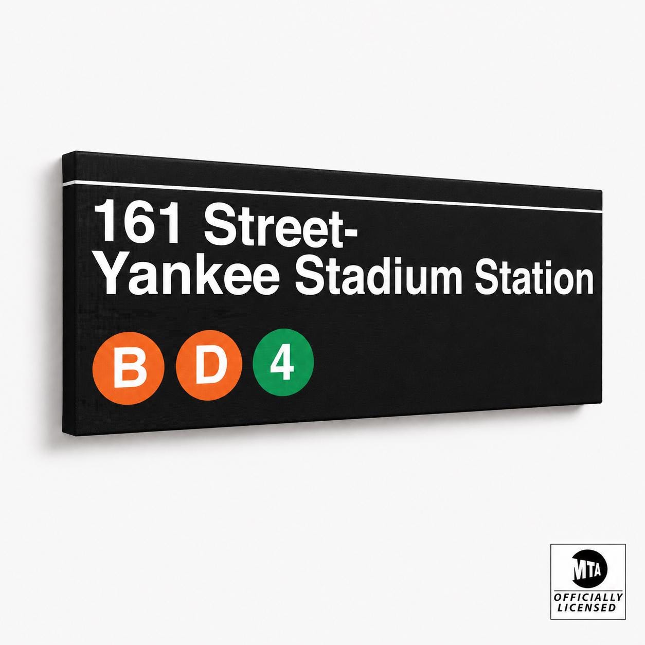 161st Street-yankee Stadium Subway Sign: NYC Transit Art - Etsy
