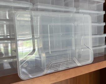 カスタムビニールスナックボックス - 9つのコンパートメント - スナック、工芸品などを収納できるパーソナライズされた収納