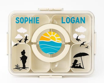 Custom XL/XXL Snackle Box - 8 Compartments – Personalized Snack Organizer