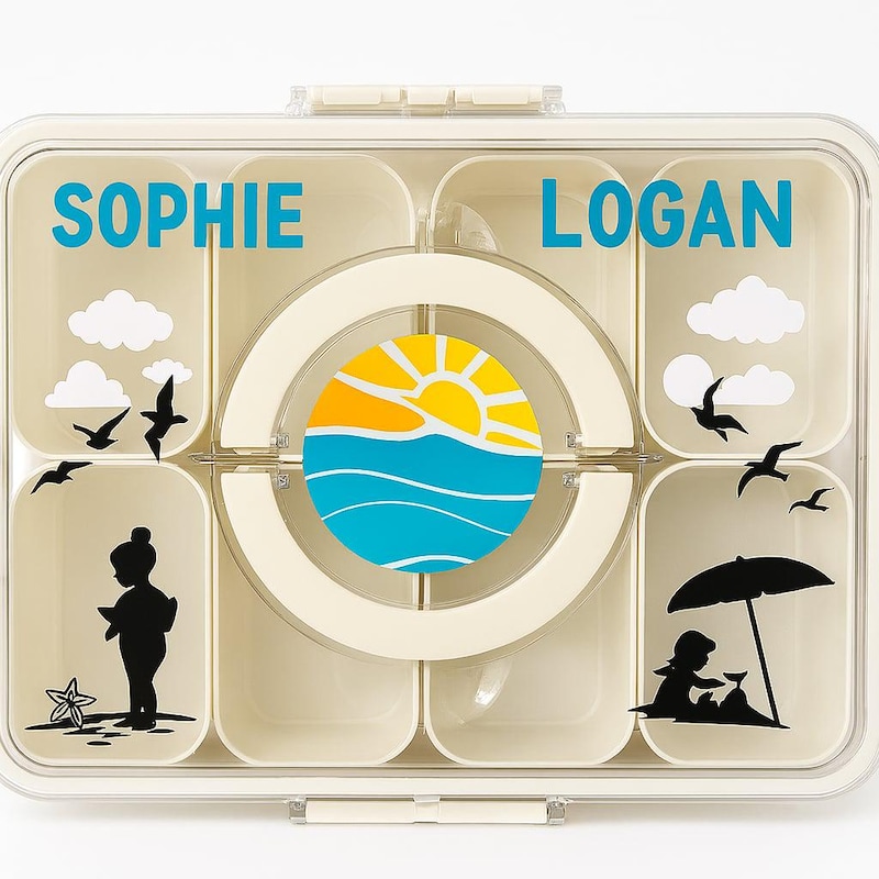 Customized Snackle Snackle Name Box - Etsy