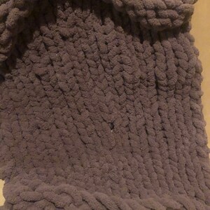 Chunky Knit Baby Blanket