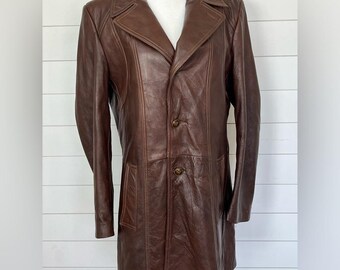 Angel Skin by Grais レザージャケットコート 1970年代 ヴィンテージ