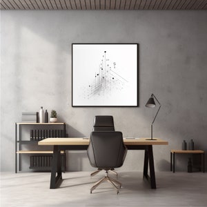 Chic Data Charts, Trendy Minimalist Charts, Stylish Wall Art, Data Analytics Art, Data Art Prints, Minimalist Data Visualization, Digital