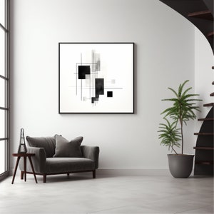 Minimalistic Poster Print, Minimalistic Decor, Modern Print, Geometric Art Poster, Poster, Minimalistic Art, Wall Decor, Digital Download