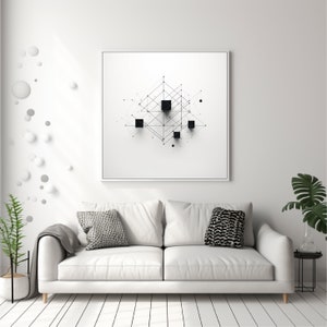 Minimalistic Poster Print, Minimalistic Decor, Modern Print, Geometric Art Poster, Poster, Minimalistic Art, Wall Decor, Digital Download