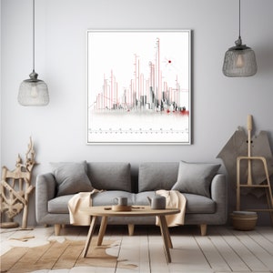 Chic Data Charts, Trendy Minimalist Charts, Stylish Wall Art, Data Analytics Art, Data Art Prints, Minimalist Data Visualization, Digital
