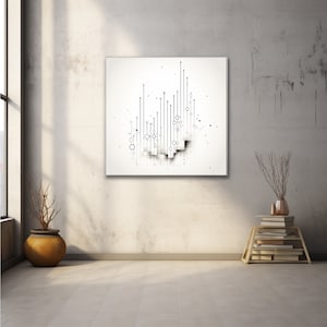 Chic Data Charts, Trendy Minimalist Charts, stilvolle Wandkunst, Datenanalyse Kunst, Daten Kunstdrucke, Minimalistische Daten Visualisierung, Digital