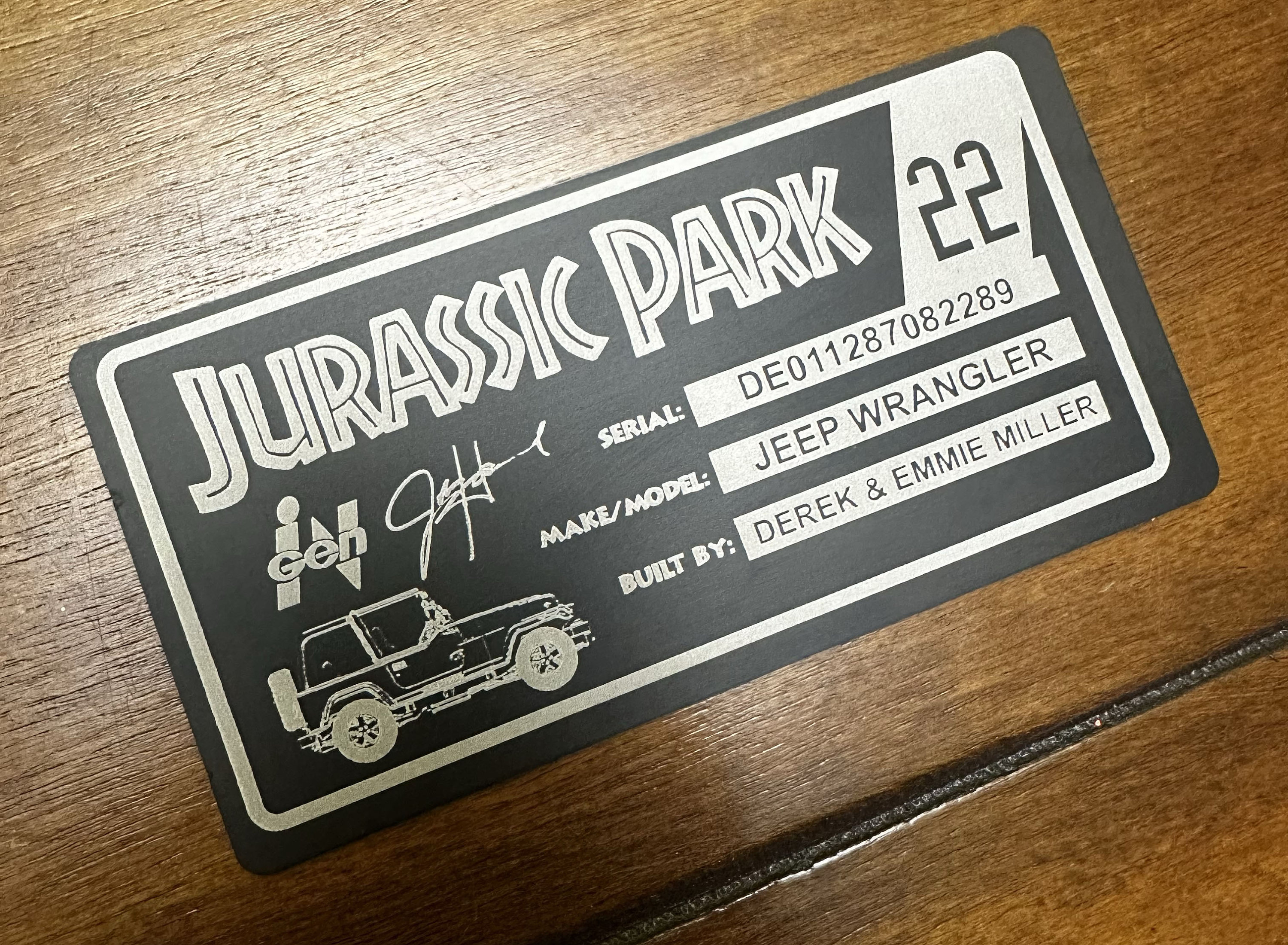 Jurassic Park Tür Seite Vinyl Aufkleber Lustige Dinosaurier Auto Aufkleber  Windows JDM Auto Dekoration Zubehör 50x40