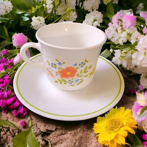 Corelle by Corning &quot;Wildflower&quot; Cup & Saucer Sets (EACH)