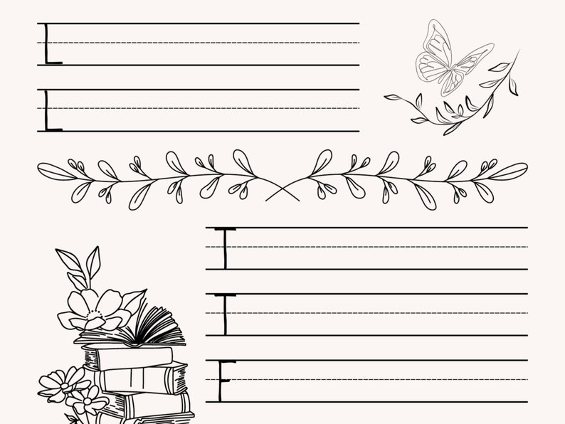 Kids Handwriting Activity for Preschooler Kindergartener Charlotte ...