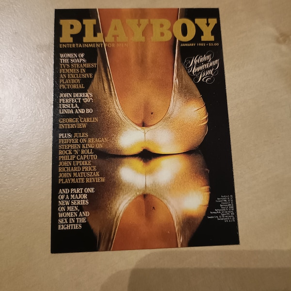 Kimberly McArthur Card N 85 Playboy miss January January 1982 cover Trading Card 1993 6.4x8.9 cm