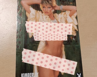 Kimberly conrad Card N 104 Playboy miss January January 1988 Trading Card 1993 6.4x8.9 cm