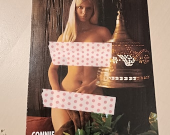 Connie kreski Card N 44 Playboy miss January January 1968 Trading Card 1993 6.4x8.9 cm