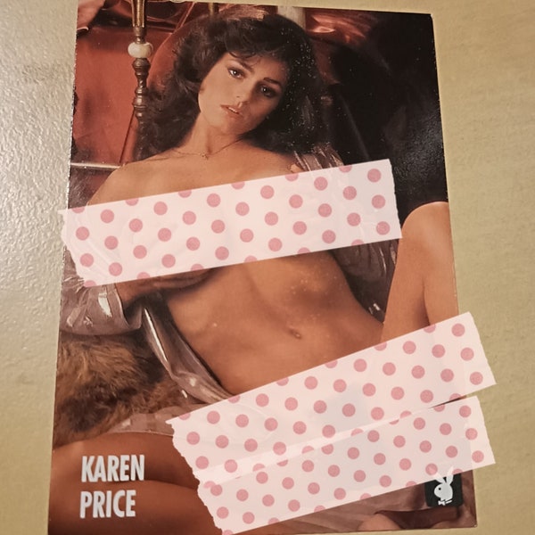 Karen price Carte N 83 Playboy miss January janvier 1981 Trading Card 1993 6,4x8,9 cm